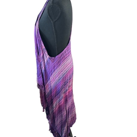 Lakhay collection Los Angeles NWOT Beautiful sleeveless Kimino. One size. - Picture 5 of 5